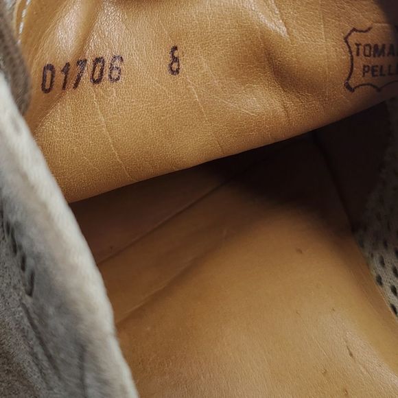 Bruno Magli Italian Lace Loafer Suede Leather Size 8 - Picture 12 of 16